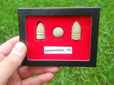 Old Rare Antique Civil War Relic Bullets CSA & US Miniballs Appomattox, Virginia