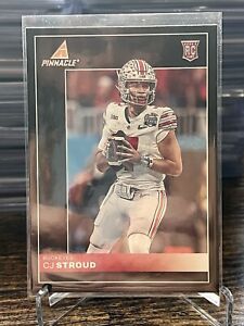 CJ Stroud 2023 Panini Chronicles Draft Picks Rookie Pinnacle Ohio State RC # 2