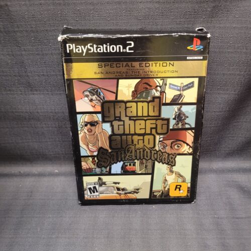 Grand Theft Auto: San Andreas Special Edition (Sony PlayStation 2 2005 ...