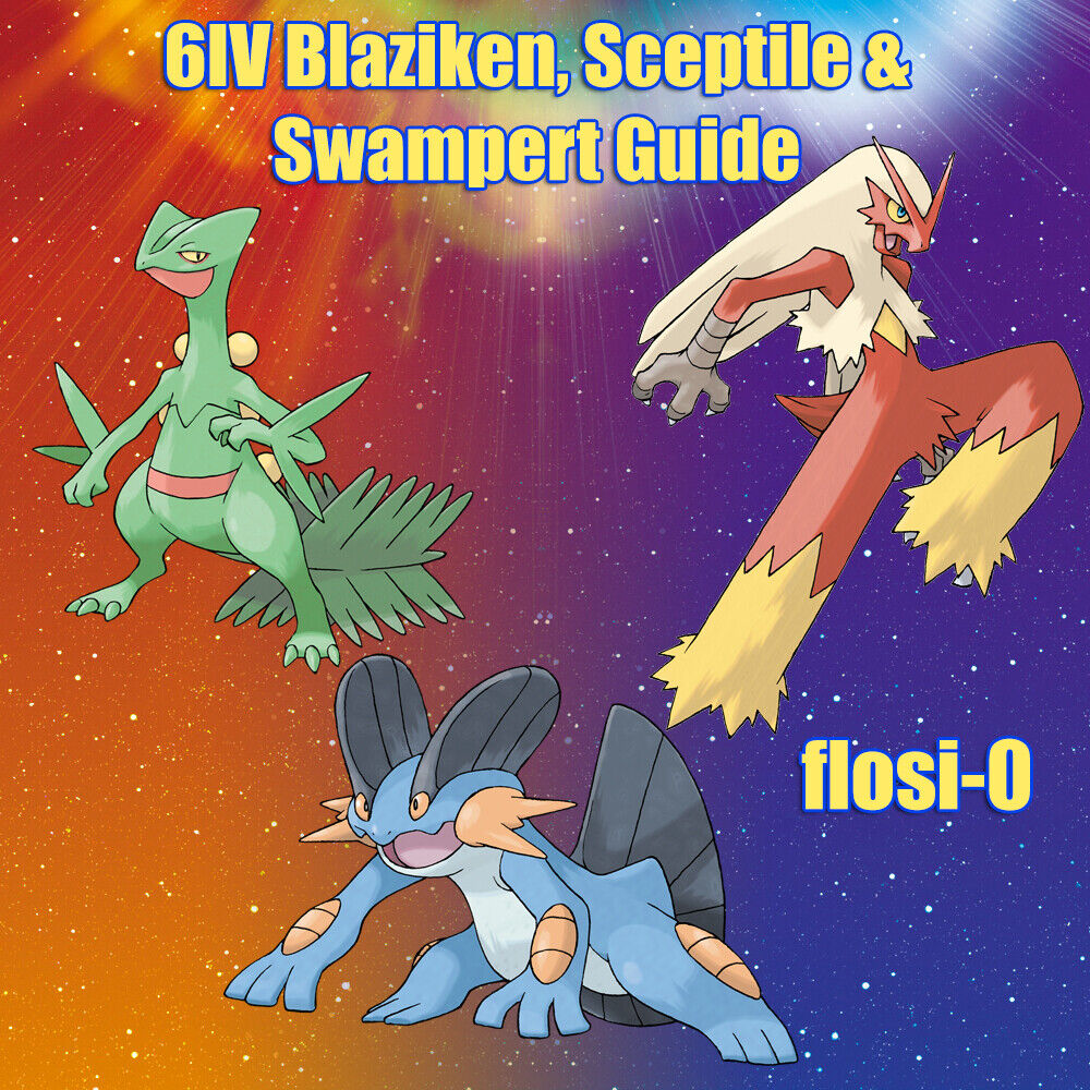 Sceptile Blaziken And Swampert Car