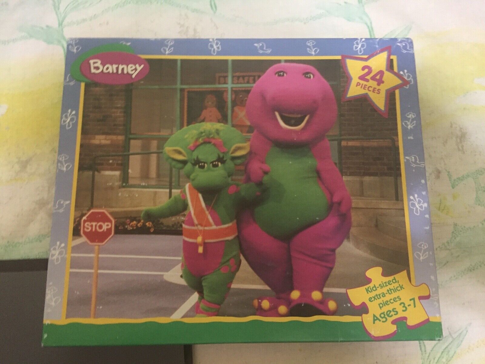 New Sealed Barney 24 Piece Puzzle Hasbro 1999 Made in USA | eBay