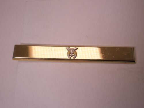 Shriners Vintage HICKOK LARGE Tie Bar Clip masoni… - image 1