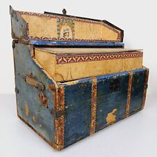 Antique Traveling Trunk Small Chest