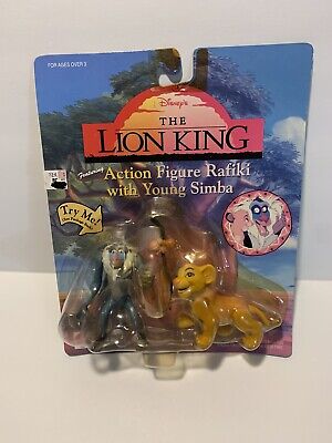 Disney The Lion King Action Figure Rafiki with Young Simba Toys Vintage ...