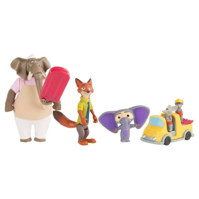 Disney Zootopia Operation Red Wood Target 7 PC Figure Set TOMY 3 for ...