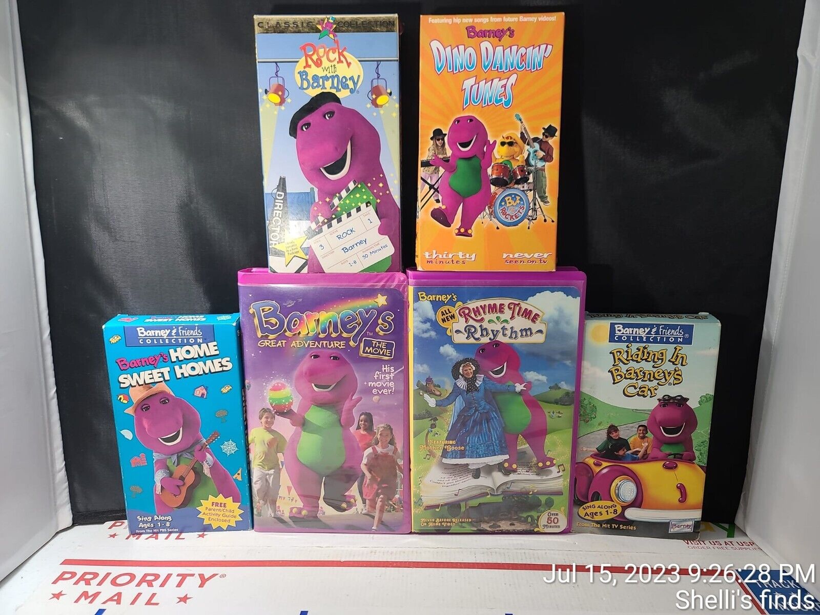 Vintage Barney the Purple Dinosaur VHS Tapes | Grelly USA