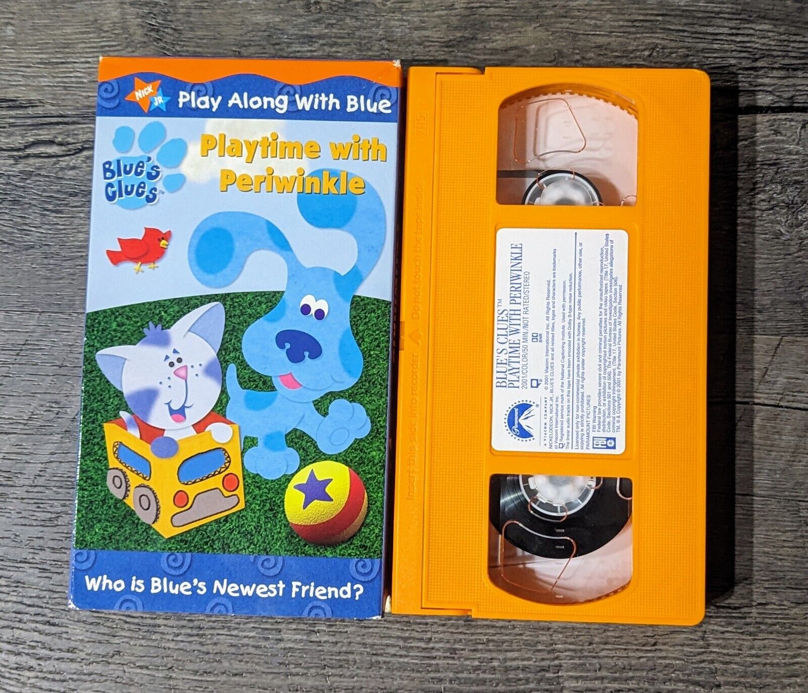 Blues Clues Playtime With Periwinkle Vhs 2001 Nick Jr Classic | Porn ...