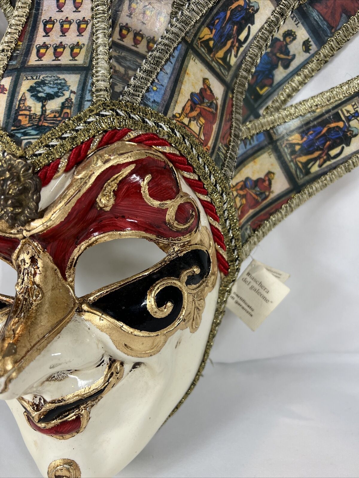 La Maschera del Galeone Hand Painted Venetian Mas… - image 9