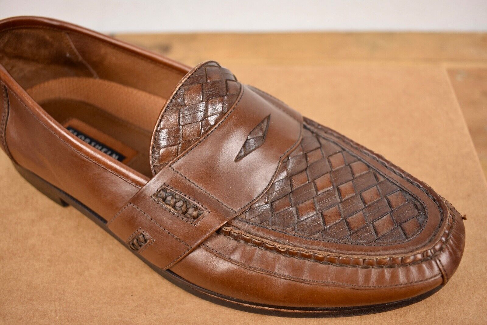 Florsheim Brown Moc Toe Penny Loafer Men's Size: … - image 10