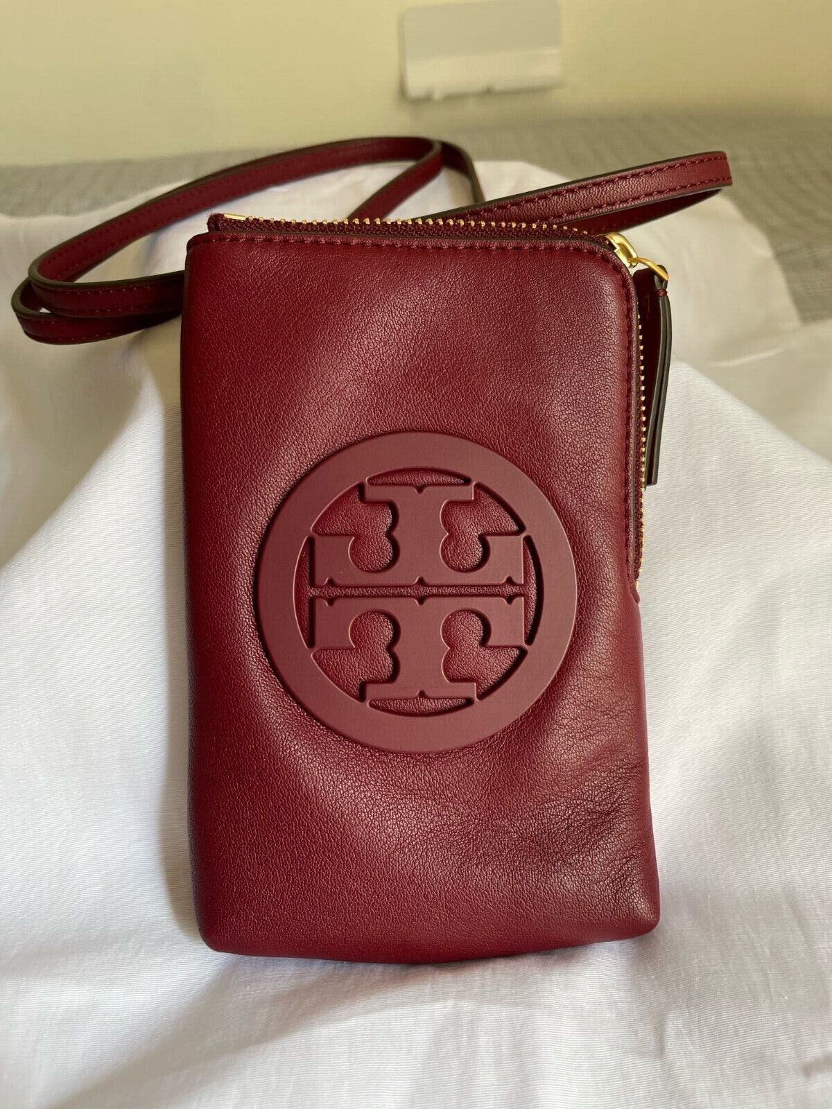 Tory Burch Charlie Mini Phone Crossbody | eBay