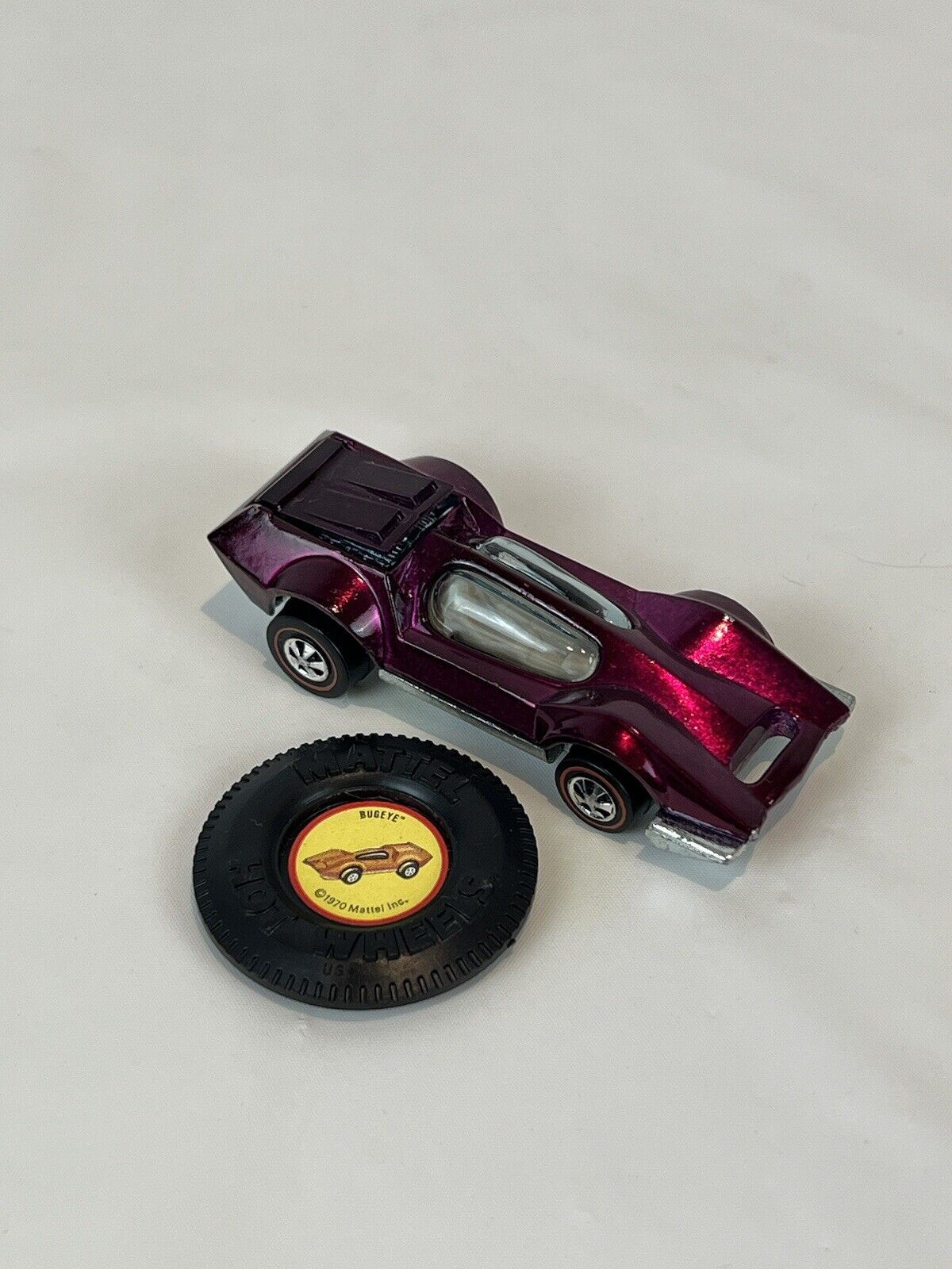 Original Hot Wheels Redline - 1971 - Bugeye - Magenta (Mint Condition ...