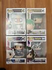 Funko pop Bundle (Chicken Deadpool, Bankai Renji, Zoro, Shun)