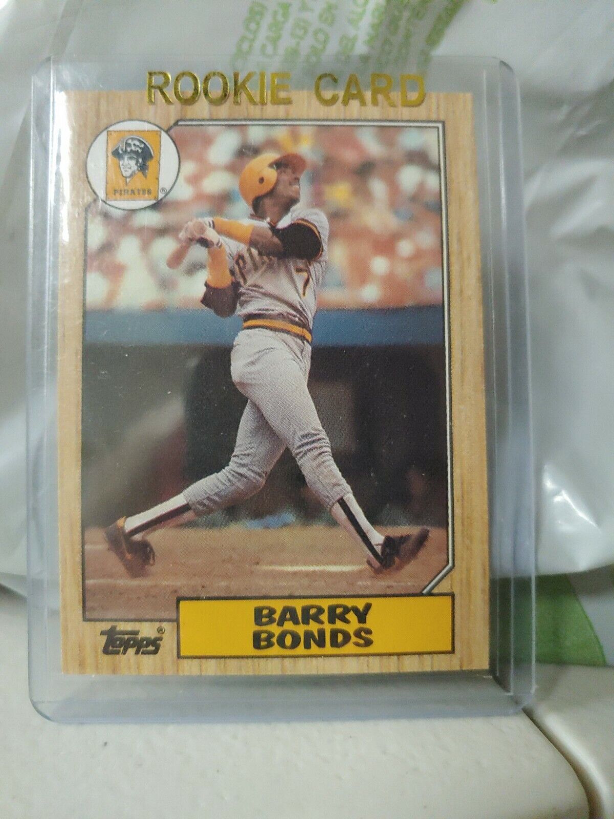 1987 Topps - #320 Barry Bonds (RC) for sale online | eBay