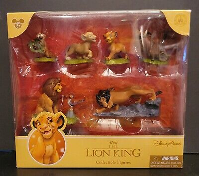 The Lion King Collectible Figures Disney Parks 6 Figure Set Factory ...