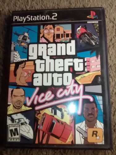 ps2 Grand Theft Auto Vice City | eBay image.