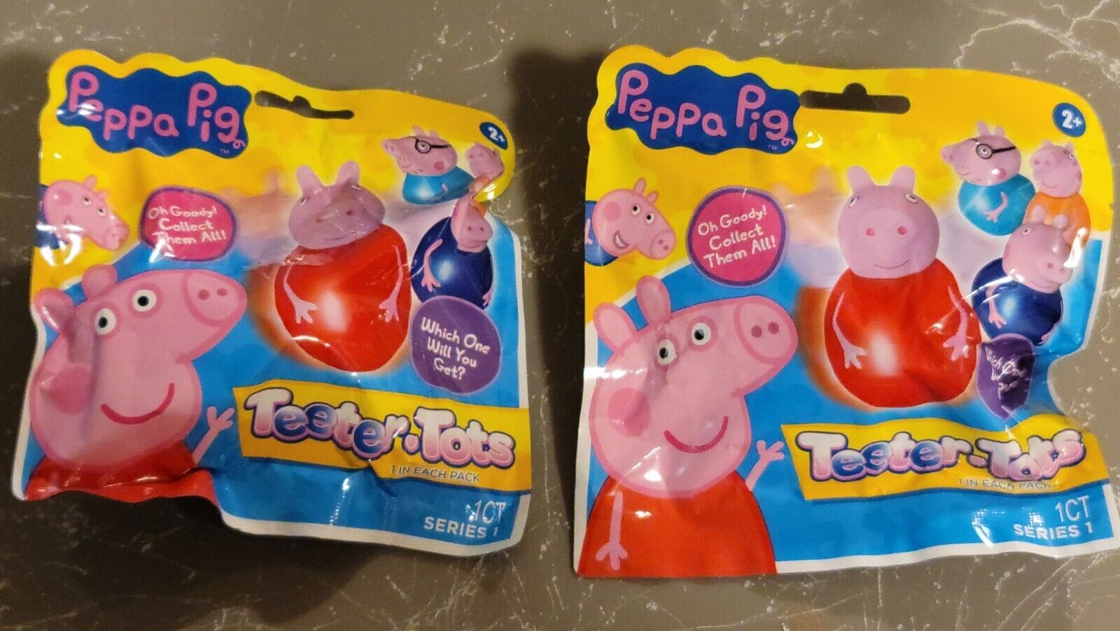 (2) Peppa Pig Teeter-Tots Character Figure Blind Bags Series 1 | eBay