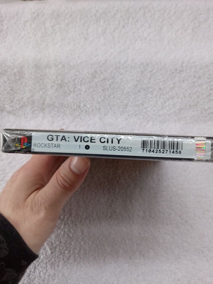 Grand Theft Auto Vice City GTA New PlayStation 2 PS2 1st Print ...