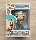 Funko Pop One Piece Roronoa Zoro Nothing Happened #1496 + Free Protector