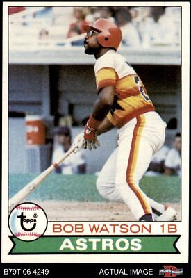 1979 Topps #130 Bob Watson Astros DOUBLE-PRINT 6 - EX/MT | eBay