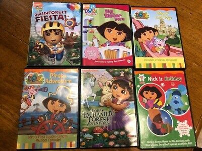 Nickelodeon DVD (6) Dora the Explorer and Go Diego Go DVD | eBay