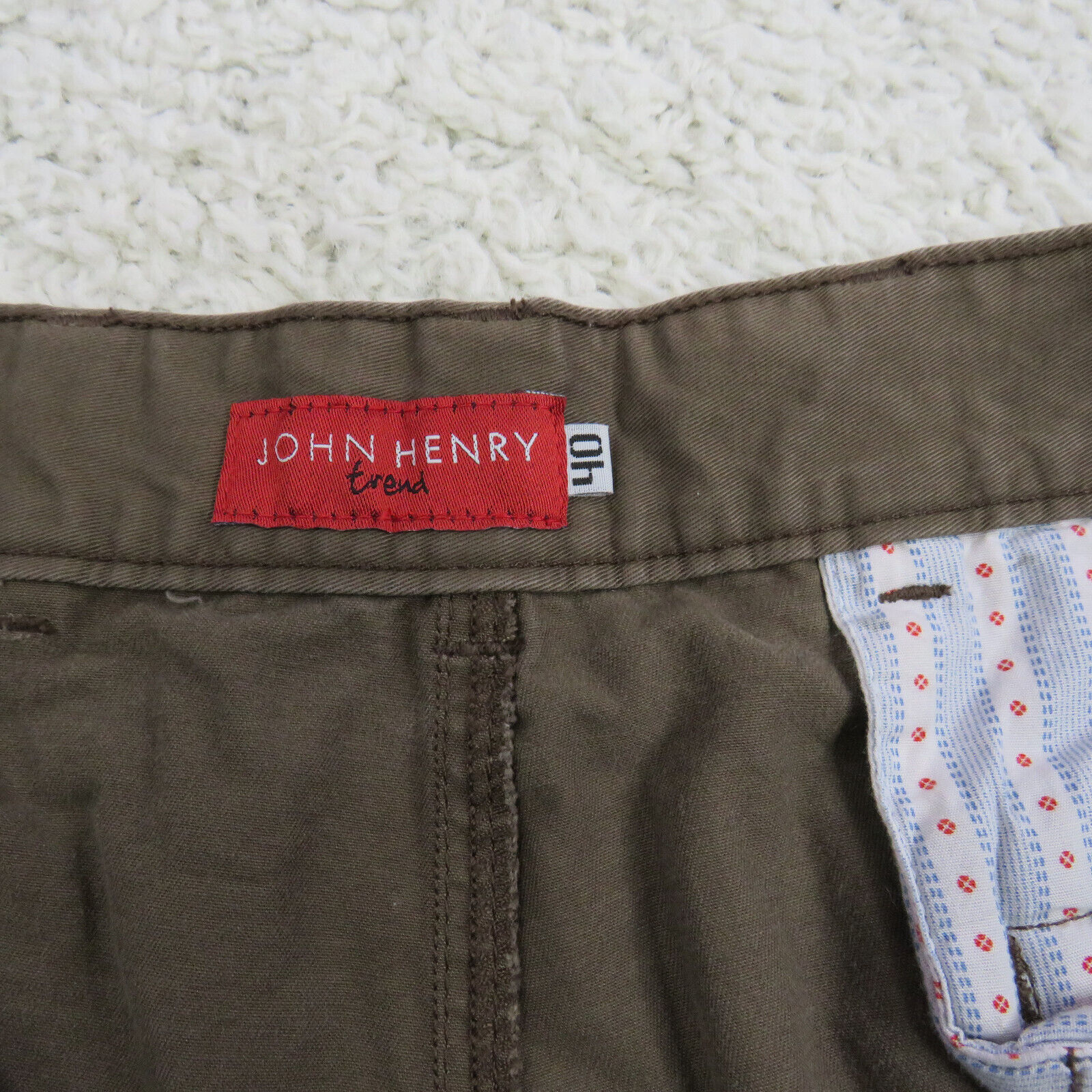 John Henry Cargo Shorts Mens 40 Brown Casual Outd… - image 12