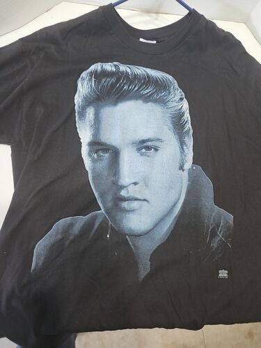 VTG 1994 Elvis Presley Big Print T-Shirt Rare Sz: 