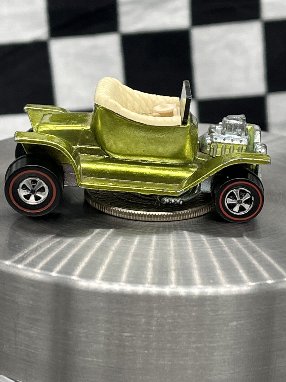 1968 Hot Wheels Redline Hot Heap US Lime “Sweet Sixteen” **Near Mint ...