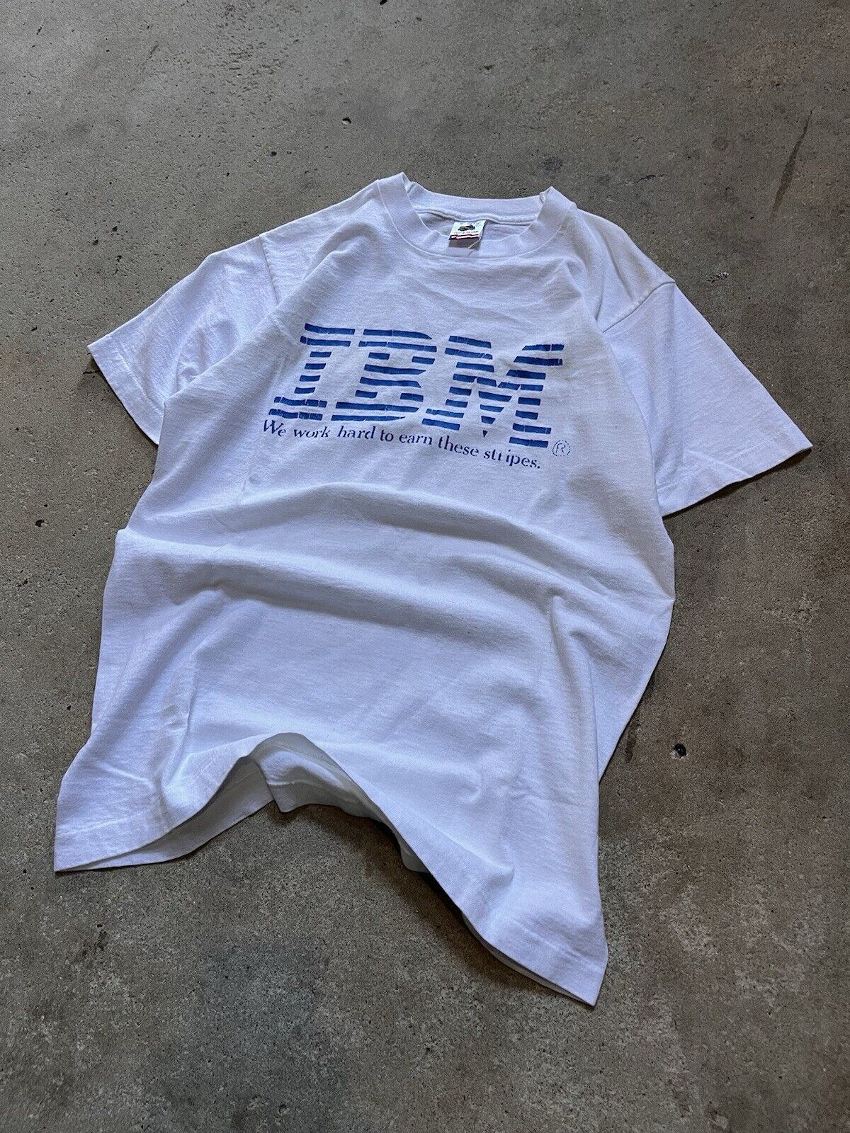 Vintage 1990s IBM Technology Single Stitch Rare S… - image 4