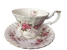 Royal Albert LAVENDER ROSE Tea Cup and Saucer Set Bone China ENGLAND