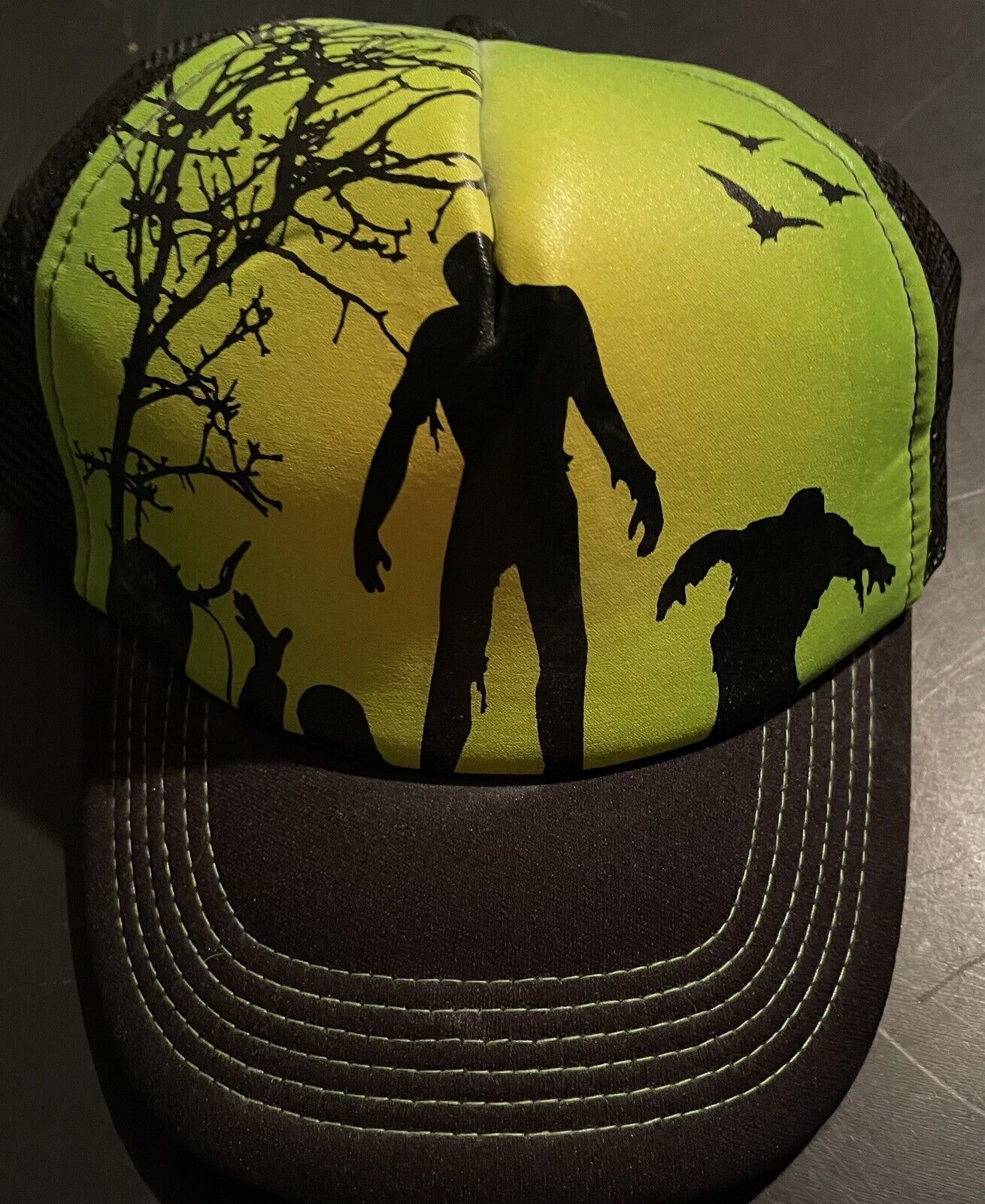 Walking Zombie Dead Walkers Snapback Trucker Mesh Hat… - Gem