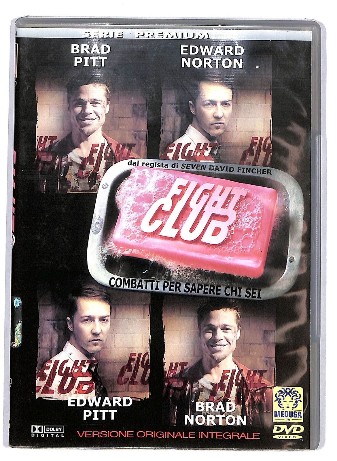 , fight club dvd Italian Import, dvd | eBay