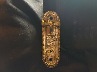 One Reclaimed Antique Brass Georgian Bell Pull Door Knocker Furniture ...