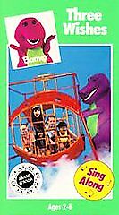 Barney - Three Wishes (VHS, 1989) for sale online | eBay