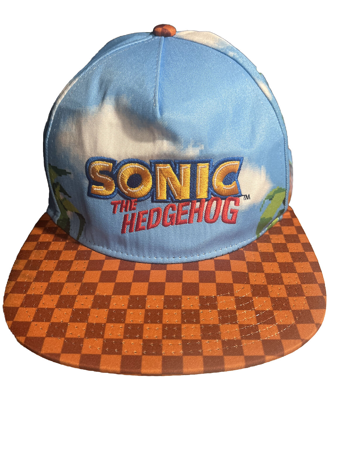 Bioworld Sonic The Hedgehog All Over Print SnapBack H… - Gem