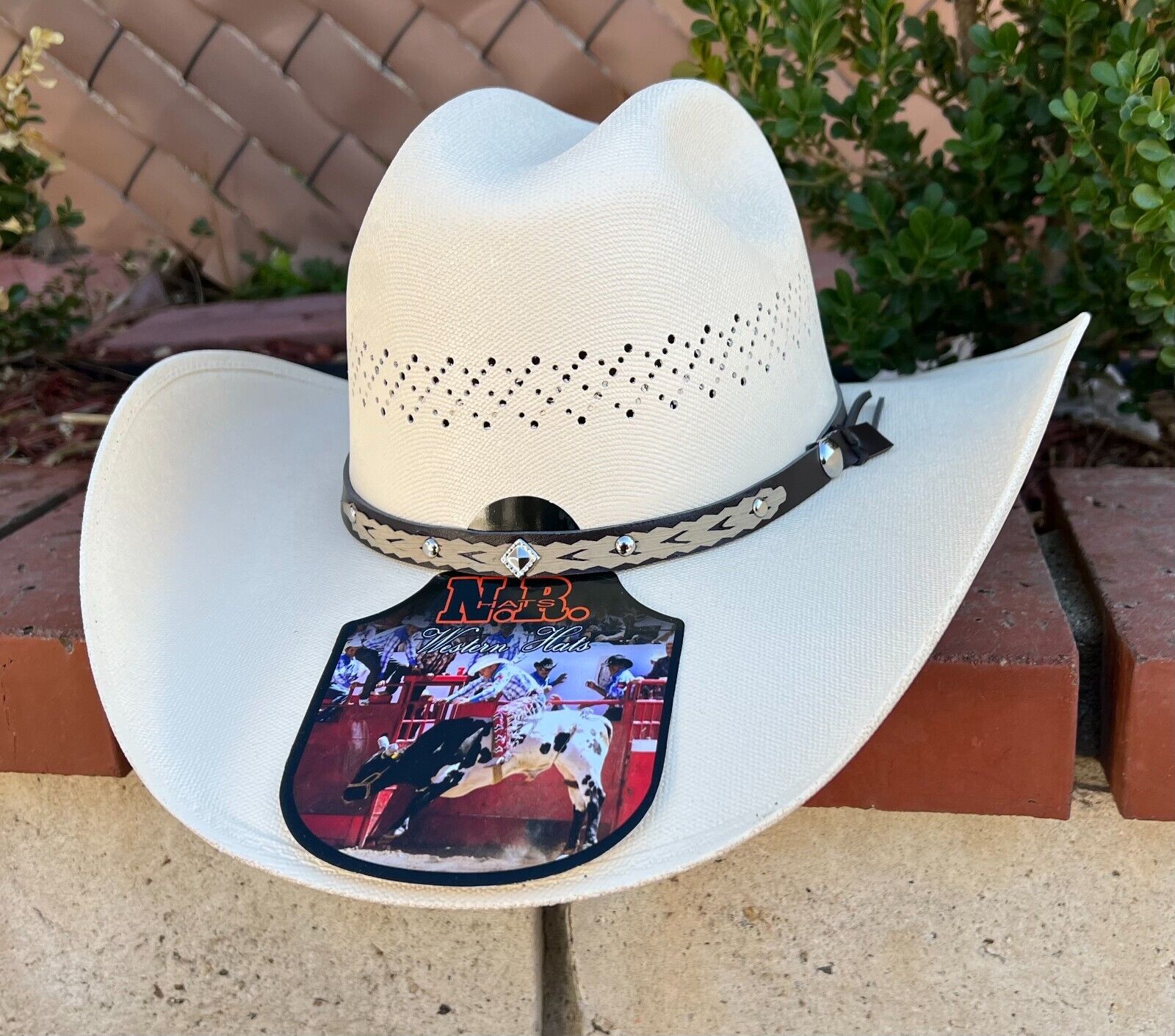 MEN'S WESTERN COWBOY RODEO HAT. RANCH STYLE COWBOY RIDING HAT. SOMBRERO ...