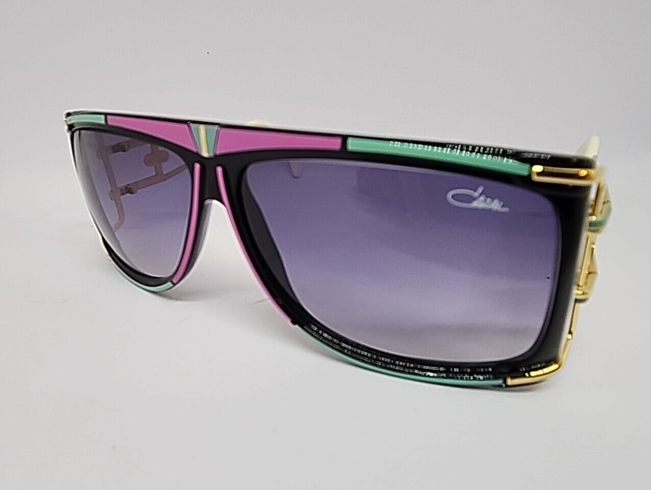 CAZAL Model 866 Pink & Teal VINTAGE Sunglasses - … - image 11