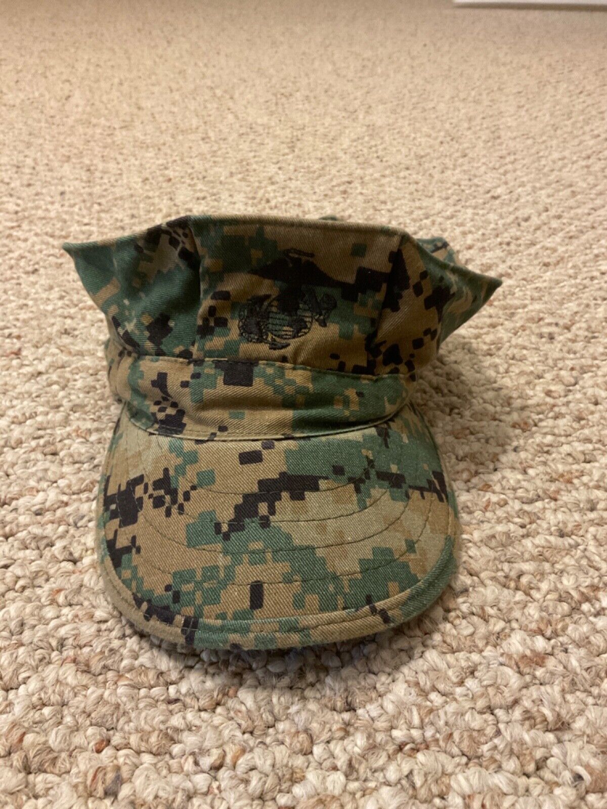 USMC Cover Garrison MARPAT Digital Woodland Camo … - image 1