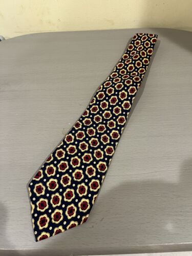 Vintage Ralph Lauren Polo Tie Silk Made By Hand  M