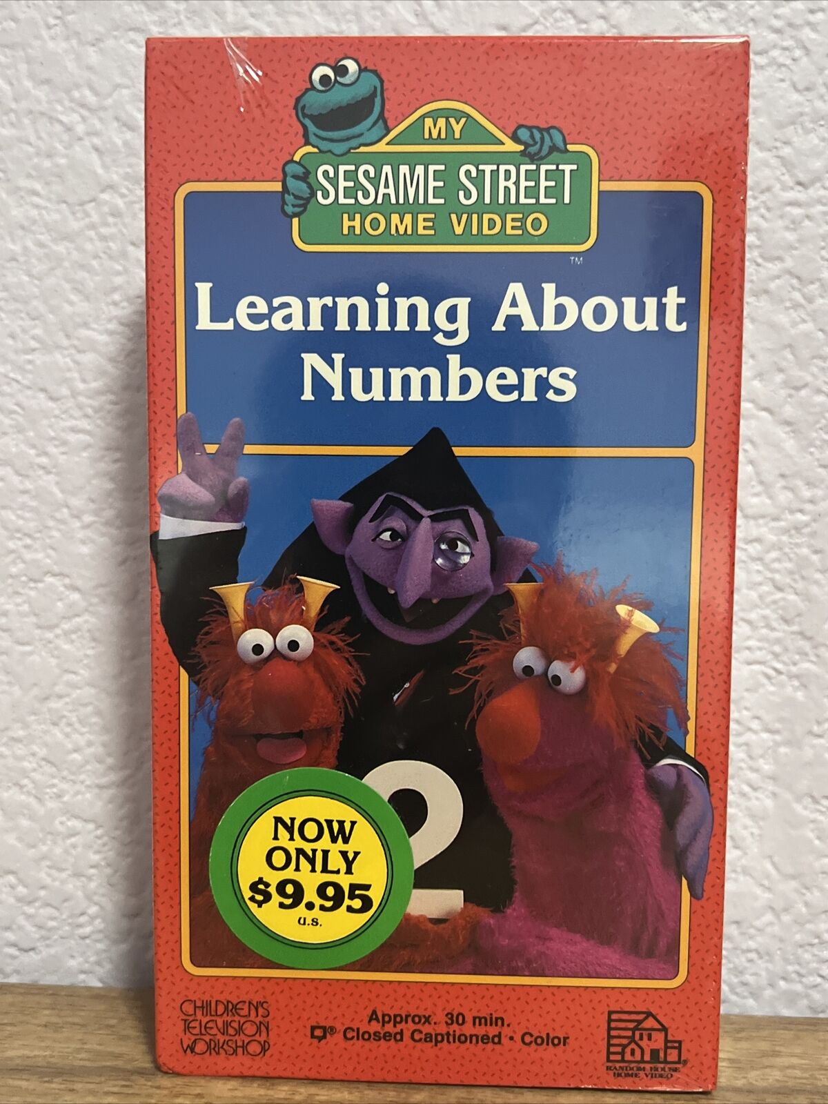 Sesame Street Learning About Numbers Vhs