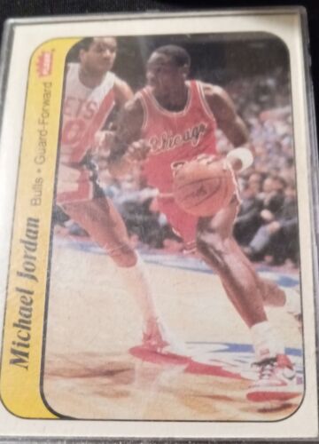 1986-87 Fleer #8 Michael Jordan RC sticker | eBay