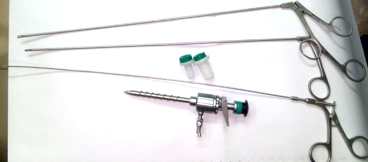 Laparoscopy PCNL Biopsy ,Aligator ,7FR Flexible Aligator Forcep,Trocar ...