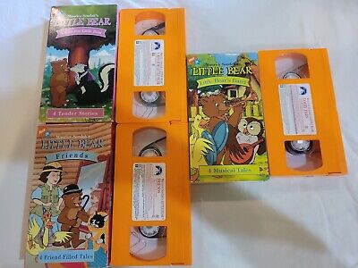 LITTLE BEAR PARTIES PICNICS Vhs Video Tape Maurice Sendak 1998 NELVANA ...