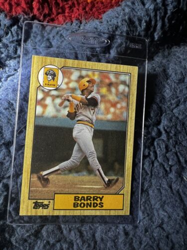 1987 Topps Barry Bonds #320 Rookie Error Card! Rare!! Near Mint Shape ...