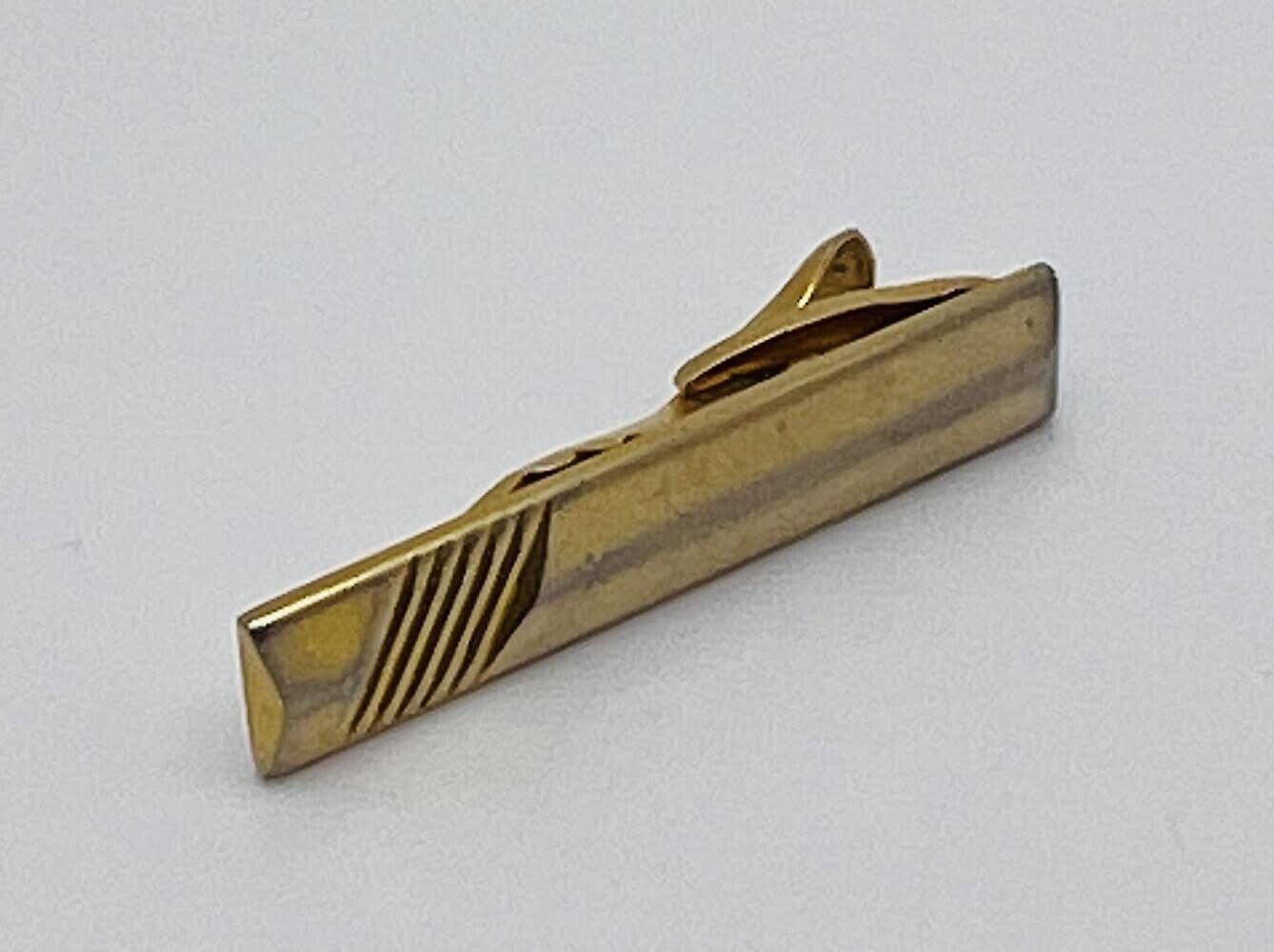 Vintage Hickok Gold Tone Tie Clasp - image 1