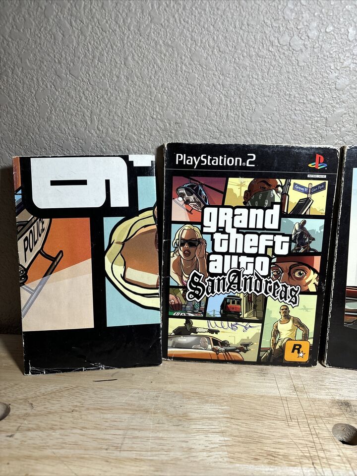 PlayStation 2 PS2 Grand Theft Auto San Andreas Special Edition Map ...