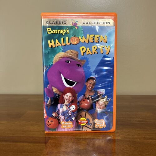 Barney - Barneys Halloween Party (VHS, 1998) 45986020246 | eBay