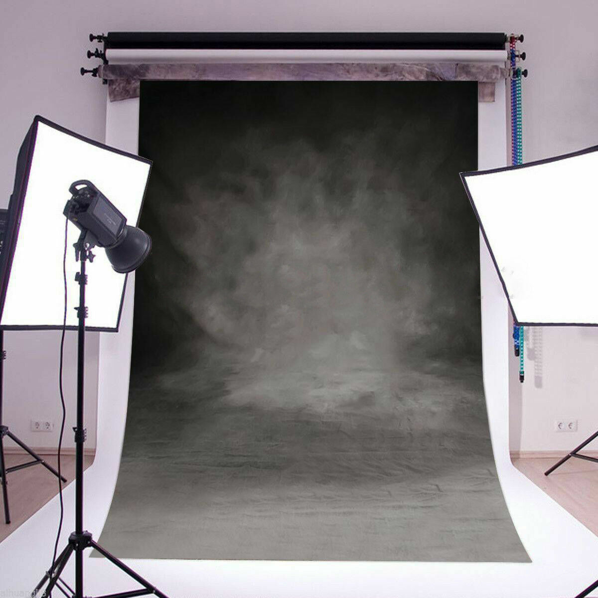 Grey screen Photography Backdrops Vinyl Professional Background for Photo  Studio | eBay