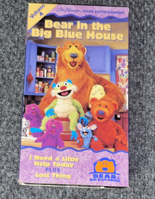 Bear In The Big Blue House Volume Colors And Shapes Vhs Jim Henson | My ...