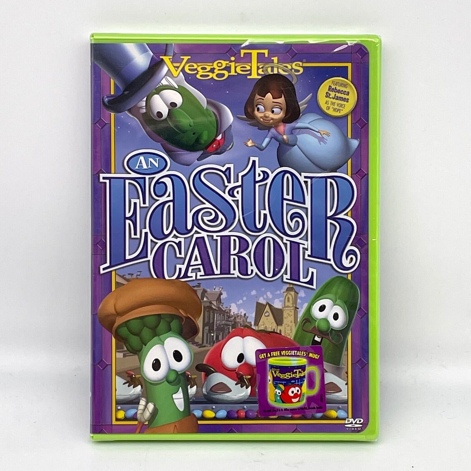 VeggieTales - An Easter Carol DVD Hope Rebecca St James - NEW Sealed ...