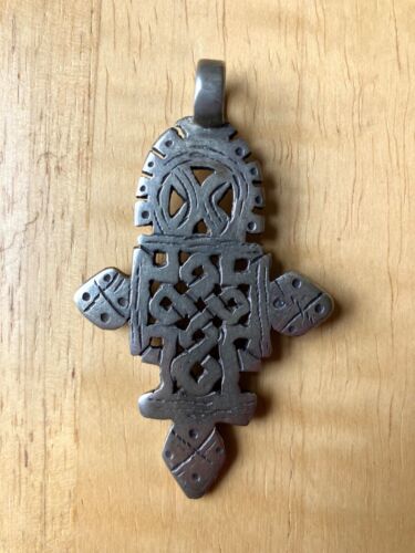 Antique Handmade Silver African Ethiopian Orthodox